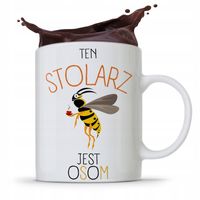 Kubek Prezent Dla Stolarza Ten Solarz Jest Osom Z Nadrukiem Ze Zdjęciem