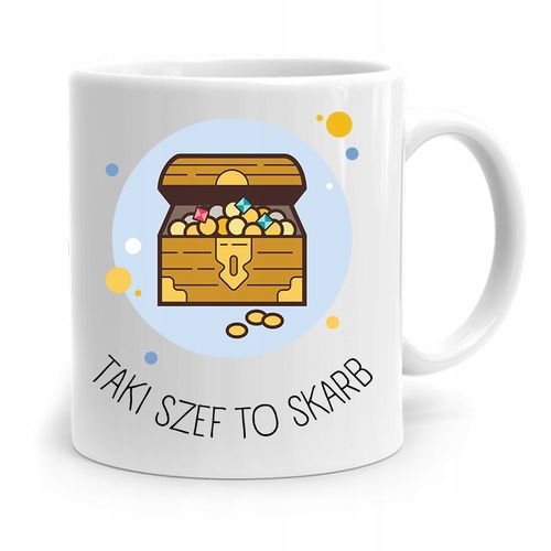 Kubek Prezent Dla Szefa Taki Szef To Skarb Z Nadrukiem Ze Zdjęciem na Arena.pl