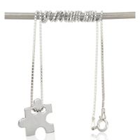 SREBRNY NASZYJNIK GWIAZD PUZZEL CELEBRYTKA PRÓBA SREBRA 925 GRAWER GRATIS