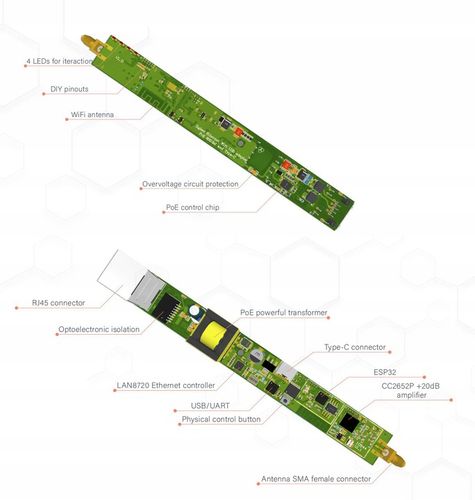 Adapter SLZB-06M Bramka Zigbee EFR32MG21 Ethernet PoE USB LAN WIFI do na Arena.pl