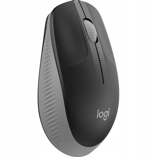 Myszka bezprzewodowa LOGITECH M190 jasno szara DUŻA mysz na Arena.pl