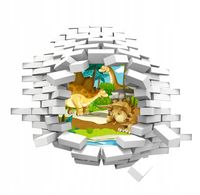 Naklejka samoprzylepna 3D bajki dziecięce wzory