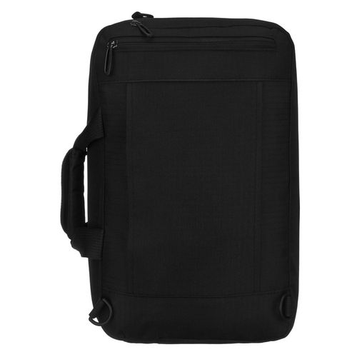 plecak podróżny w czarnym kolorze zamykany suwakiem, idealny na Arena.pl