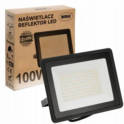 Halogen Naświetlacz LED 100W = 600W IP65 Premium zdjęcie 9