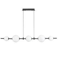 Lampa wisząca MILA czarna 140 cm