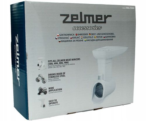 ORYGINALNA SZATKOWNICA ZELMER PRZYSTAWKA ZMMA086W na Arena.pl