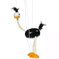 Drewniana marionetka. Struś