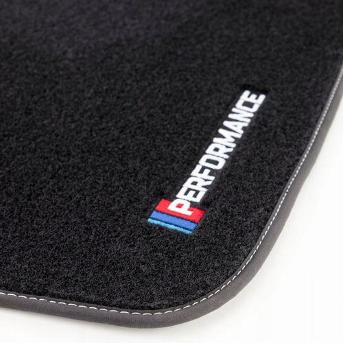 Dywaniki welurowe LOGO M BMW 1 E87 2004-2011 na Arena.pl