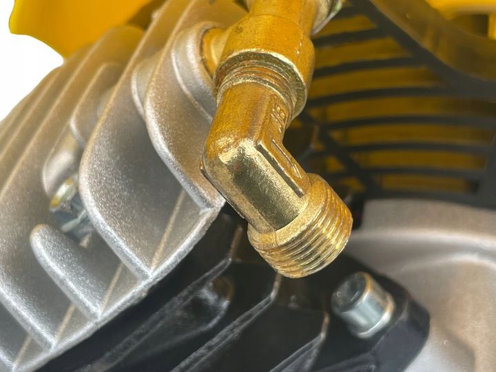 SPRĘŻARKA V2 kompresor olejowy pompa SILNIK 10BAR zdjęcie 4