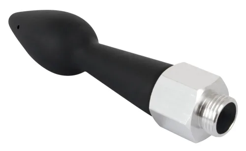 you2toys intymny aplikator z funkcją natrysku, silikonowy, czarny 16 cm na Arena.pl