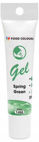 BARWNIK SPOŻYWCZY W ŻELU T-050 Spring Green Zielony Wiosenny 30g na Arena.pl