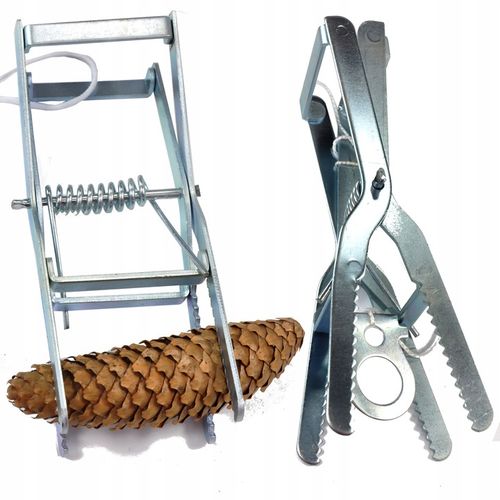 ŁAPKA NA KRETY METALOWA PUŁAPKA KRETOŁAP PROFESJONALNA - ZESTAW 3 na Arena.pl