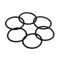 DONEGAL GUMKA do włosów czarna  (FA-5820)   1op.-12szt