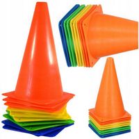 PACHOŁKI TRENINGOWE DO PIŁKI NOŻNEJ ZESTAW 10 SZT