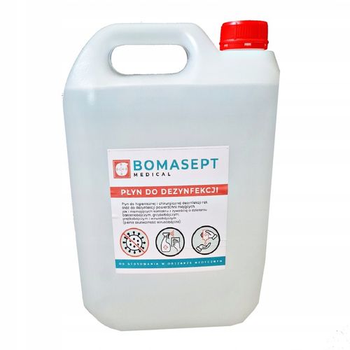 PŁYN DO DEZYNFEKCJI zapach ALOES 5L, BOMASEPT MEDI na Arena.pl
