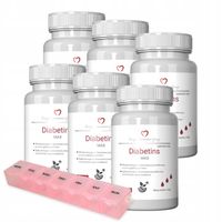 Diabetins - wpływa na poziom cukru 180 kaps.