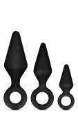 blush novelties anal adventures platinum zestaw 3 zatyczek