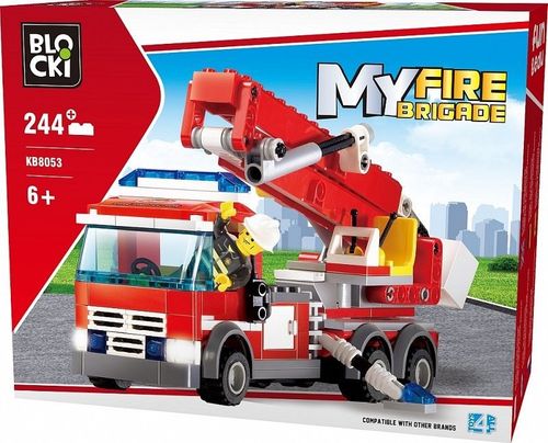Klocki MyFireBrigade 244 elementy - Wóz strażacki na Arena.pl