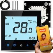 Termostat Cronos Ac605H-Wifi Czarny