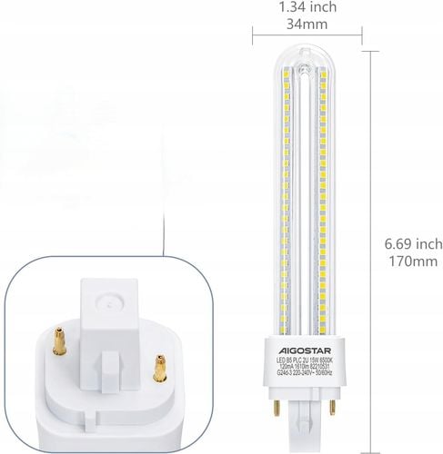 Żarówka LED 15 W 6500 K, Aigostar na Arena.pl