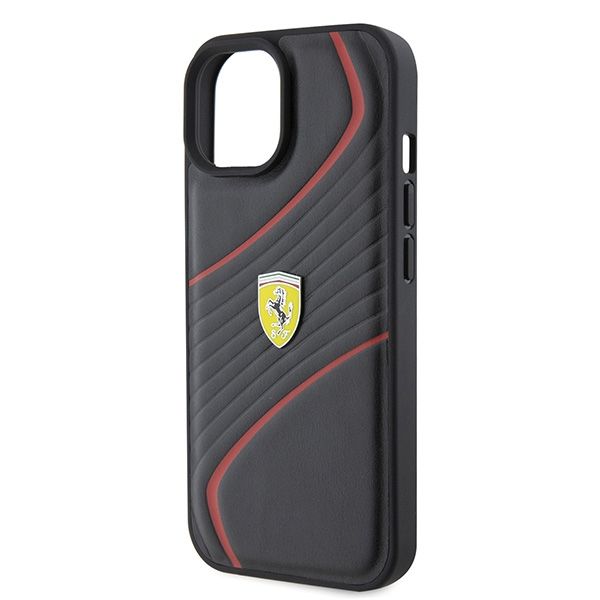 Etui Ferrari do iPhone 15, iPhone 14, iPhone 13, Czarny zdjęcie 6