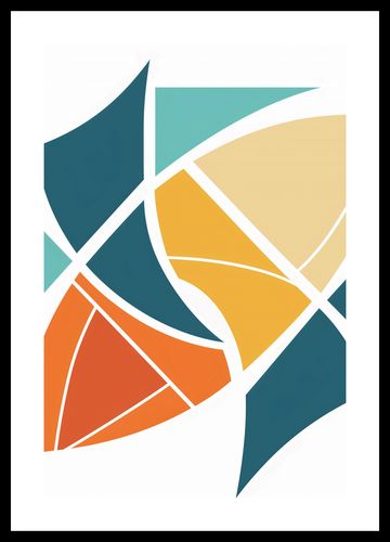 Plakat 61x91,5cm Geometria Wiatru na Arena.pl