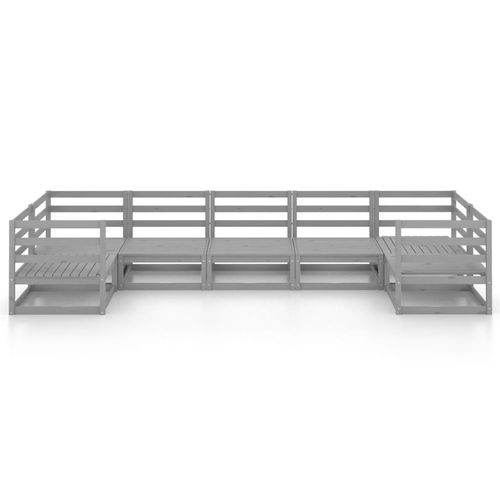 7-cz. zestaw mebli ogrodowych, lite drewno sosnowe na Arena.pl