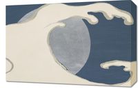 Obraz 60x40cm Waves and Sun, Sekka Japoński Vintage do Salonu