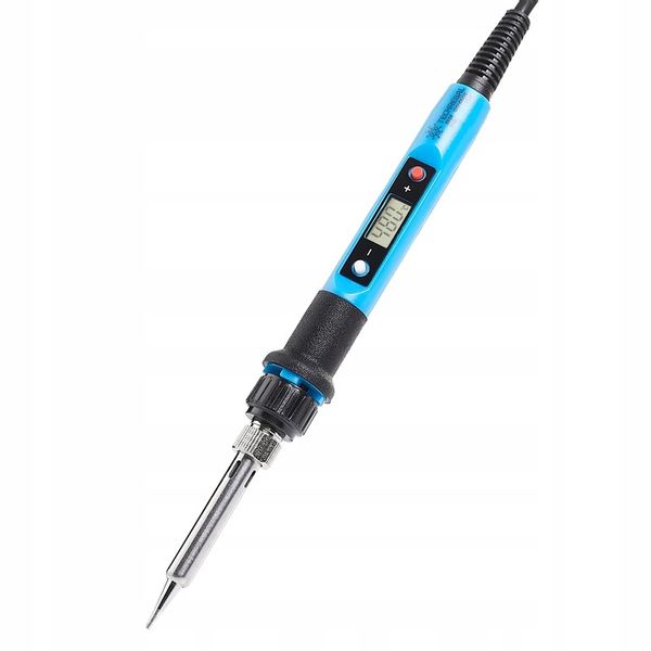 PRECYZYJNA LUTOWNICA TECHREBAL TBC80W Z LCD 80W + ZESTAW AKCESORIÓW 14W1 zdjęcie 9