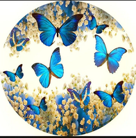 Opłatek na tort Motyl Motylek Motylki