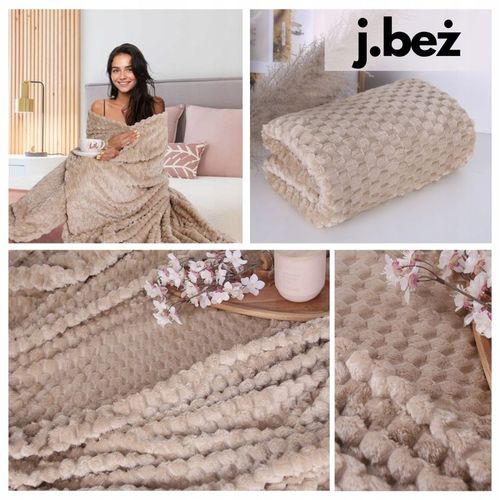 KOC ŚWIĄTECZNY 160X200 NARZUTA NA ŁÓŻKO NA KANAPĘ MIĘKKI PLED Z MIKROFIBRY na Arena.pl