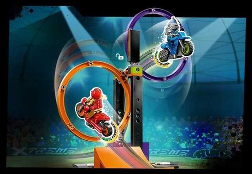 60360 - lego city - wyzwanie kaskaderskie - obracające się okręgi na Arena.pl