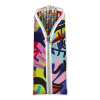 Piórnik Artysty – Kolorowe Etui na kredki dla dziewczynki
