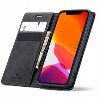 ELEGANCKIE ETUI Z KLAPKĄ SPACECASE WALLET SKÓRZANE CASE DO IPHONE 12 MINI