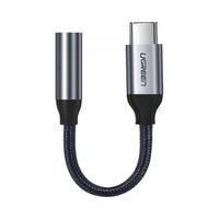 Adapter USB Ugreen USB-C - Jack 3.5mm srebrny (30632)