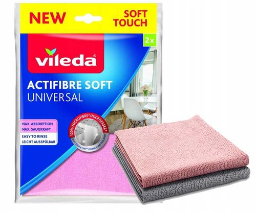 Ściereczka Vileda ACTIFIBRE Soft 2 szt. na Arena.pl
