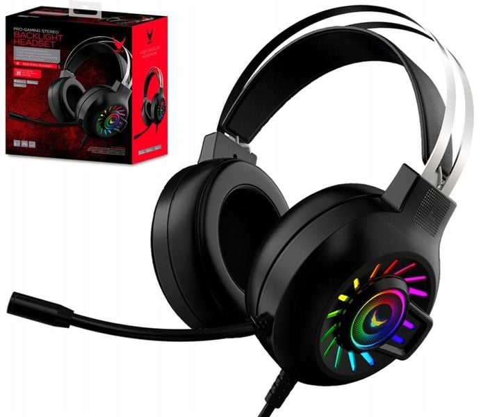 SŁUCHAWKI Z MIKROFONEM DO KONSOLI LAPTOPA XBOX PS4 zdjęcie 1