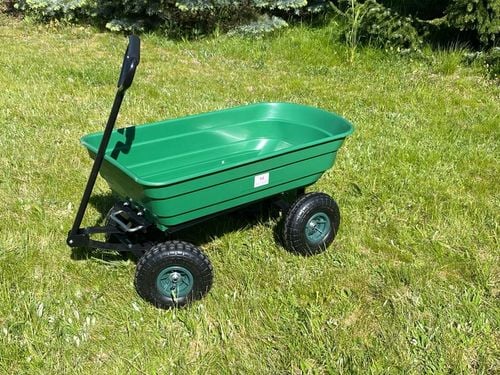 TACZKA WYWROTKA WÓZEK OGRODOWY PRZYCZEPKA METCOR 3w1 TC2145 XXL na Arena.pl