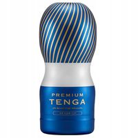 Masturbator z lubrykantem i z otworem próżniowym, odczucia ssania.