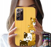 ETUI DO SAMSUNG NOTE 20 ULTRA - LOVE CAT, WZORY Z KOTAMI, CASE + FOLIA