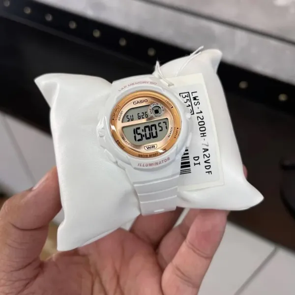 ZEGAREK DAMSKI CASIO LWS-1200H-7A2 + BOX zdjęcie 4