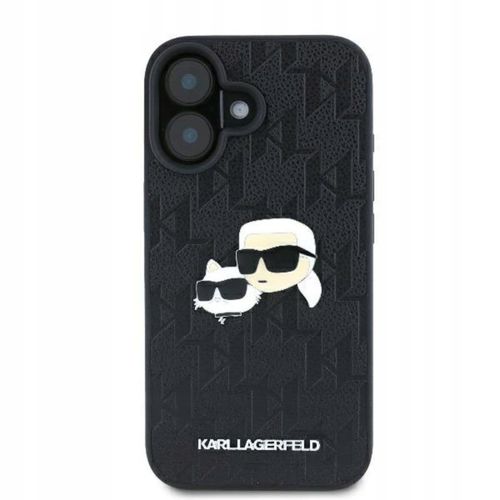 Etui do iPhone 16 Plus Karl Lagerfeld Monogram Karl & Chaoupette Case na Arena.pl