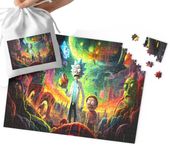 PUZZLE TRADYCYJNE - WZORY Z FILMÓW I GIER BAJEK 252el + WORECZEK