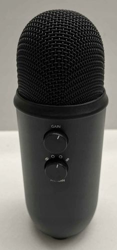 Mikrofon pojemnościowy PRZEWODOWY BLUE YETI USB CZARNY na Arena.pl