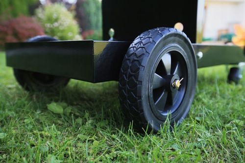 WÓZEK SPAWALNICZY DO SPAWANIA Z PÓŁKĄ NA BUTLĘ 3 PÓŁKI MOBILNY UDŹWIG 60 KG na Arena.pl