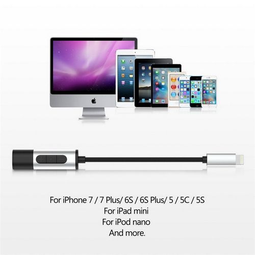 Adapter Choetech Lightning do Lightning + Jack 3,5mm na Arena.pl