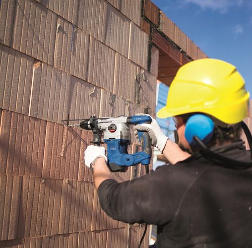 Lekki Młot Udarowy Wyburzeniowy SDS PLUS 2 Dłuta 5J 1,3kW SCHEPPACH na Arena.pl