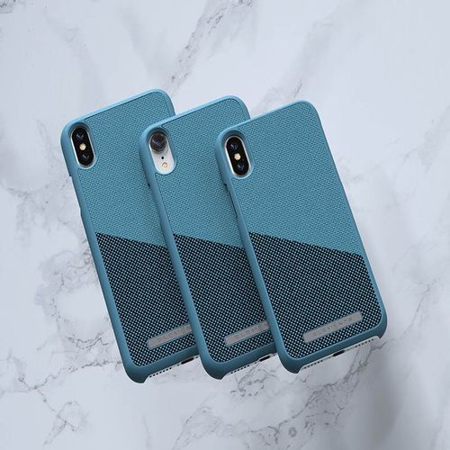 Nordic Elements Saeson Freja - Materiałowe etui iPhone Xs Max (Petrol) na Arena.pl