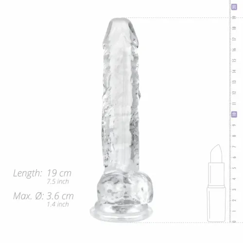 dream toys crystal clear model 17 cm z anatomiczną podstawą na Arena.pl
