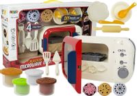 ND24_7838 Zestaw Ciastolina Piekarnik 4 Kolory Foremki  5903802454291